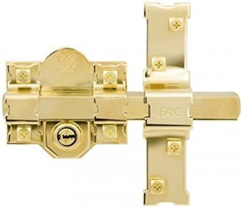FAC CERROJO 301-LP/80 DORADO