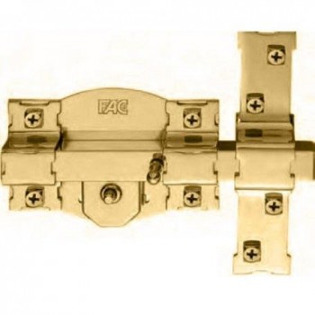 FAC CERROJO 301-R/120 DORADO