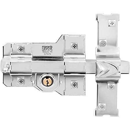 FAC CERROJO 306-L/115 DCHA NIQUEL
