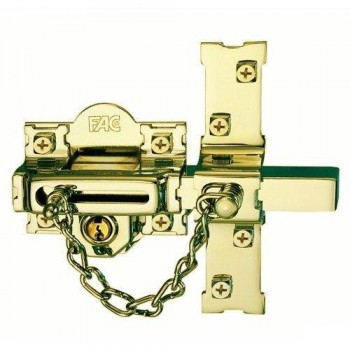 FAC CERROJO 307-L/80 DCHA. DORADO