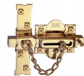 FAC CERROJO 307-R/80 IZDA. DORADO