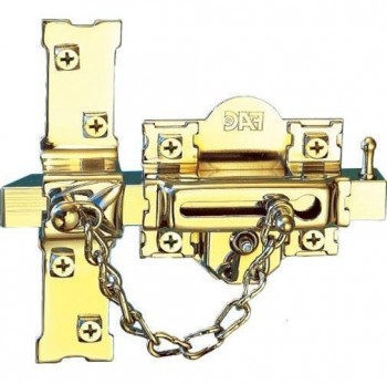 FAC CERROJO 308-R/80 IZDA DORADO