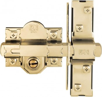 FAC CERROJO 946-LP/80 UVE DORADO