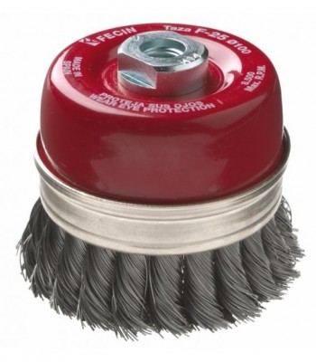 FECIN TAZA TRENZADA LAR 250801 F-25 80MM.