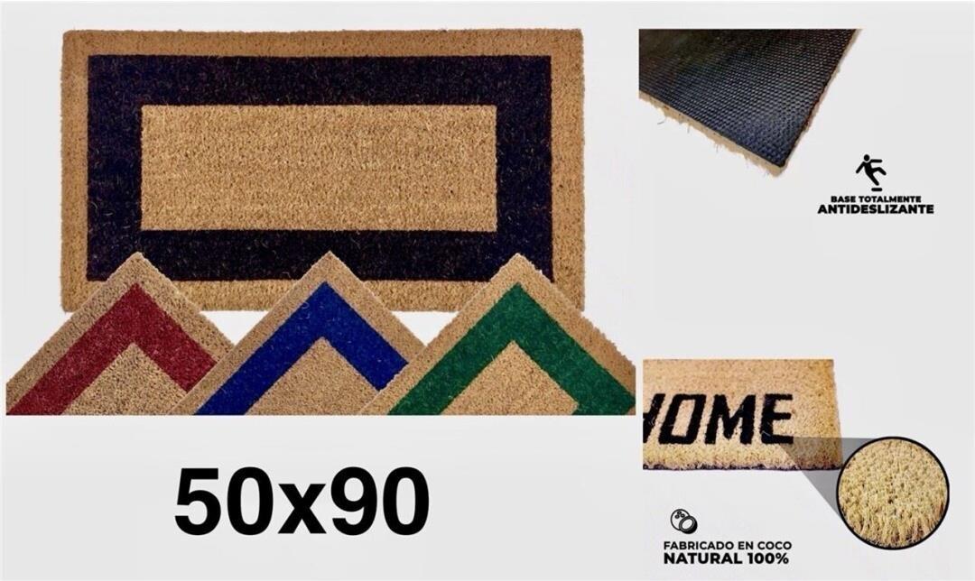 FELPUDO COCO GOMA 50X 90  CENEFA