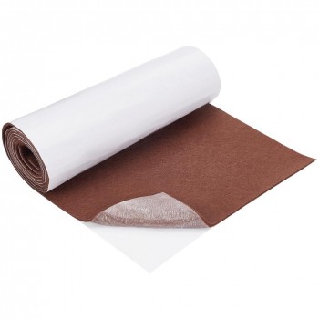 FIELTRO ADHESIVO MARRON 95MM.X40CM. FERRO 01487