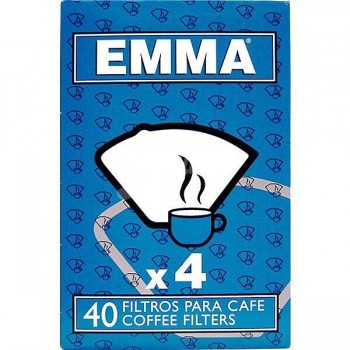 FILTRO PAPEL CAFE EMMA 1x4 (40)