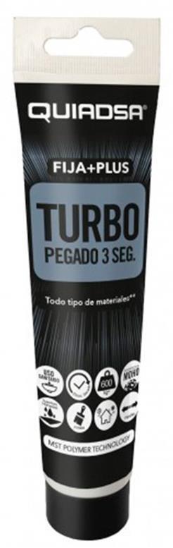 FIJA+PLUS TURBO BLANCO TUBO 60GR