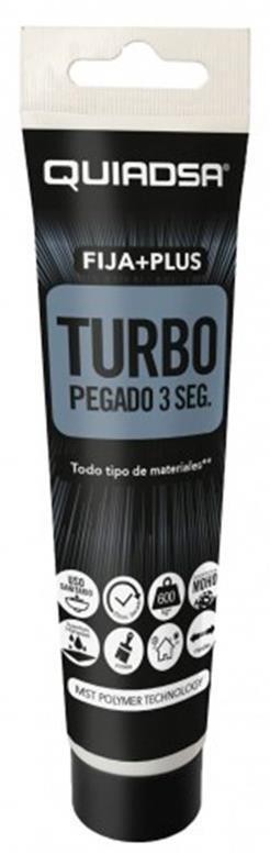 FIJA+PLUS TURBO BLANCO TUBO 60GR