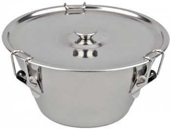 FLANERO INOX C/TAPA 20CM. 3322