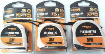 FLEXOMETRO CROMO NO IMAN 5MX19MM FERRO 03924