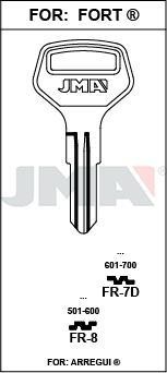 FR7D JMA C ACERO LLAVE