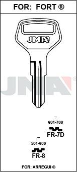 FR8 JMA C ACERO LLAVE