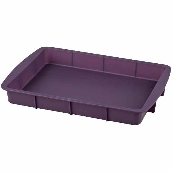 FUENTE HORNO SILICONA 32,5X23X4 CM. 3810