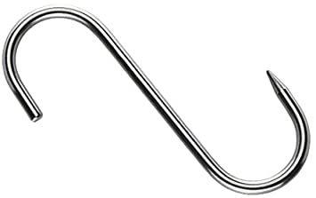 GANCHO CARNICERO INOX 180MM.