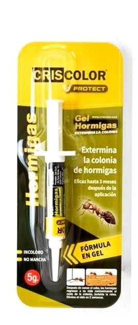 GEL HORMIGAS CRIS JERINGA  5 GRS.