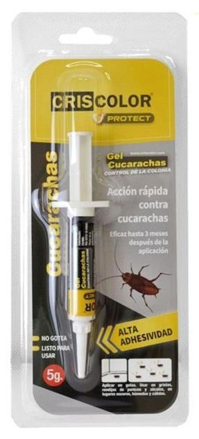 GEL CUCARACHAS CRIS JERINGA 5 GRS.