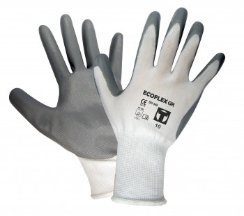 GUANTE NYLON BLANCO NITRILO GRIST-9  GU-305/9
