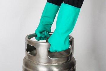 GUANTE NITRILO INDUST. VERDE T/G