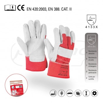 GUANTE SERRAJEVACUNO AMERICANO T- 09  GUS-600/9
