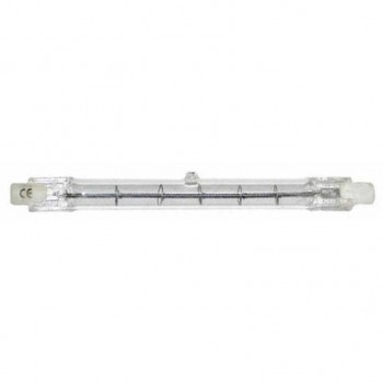 HALOGENA LINEAL 78MM 230/  80=100W. BL. DE 2 UDES.