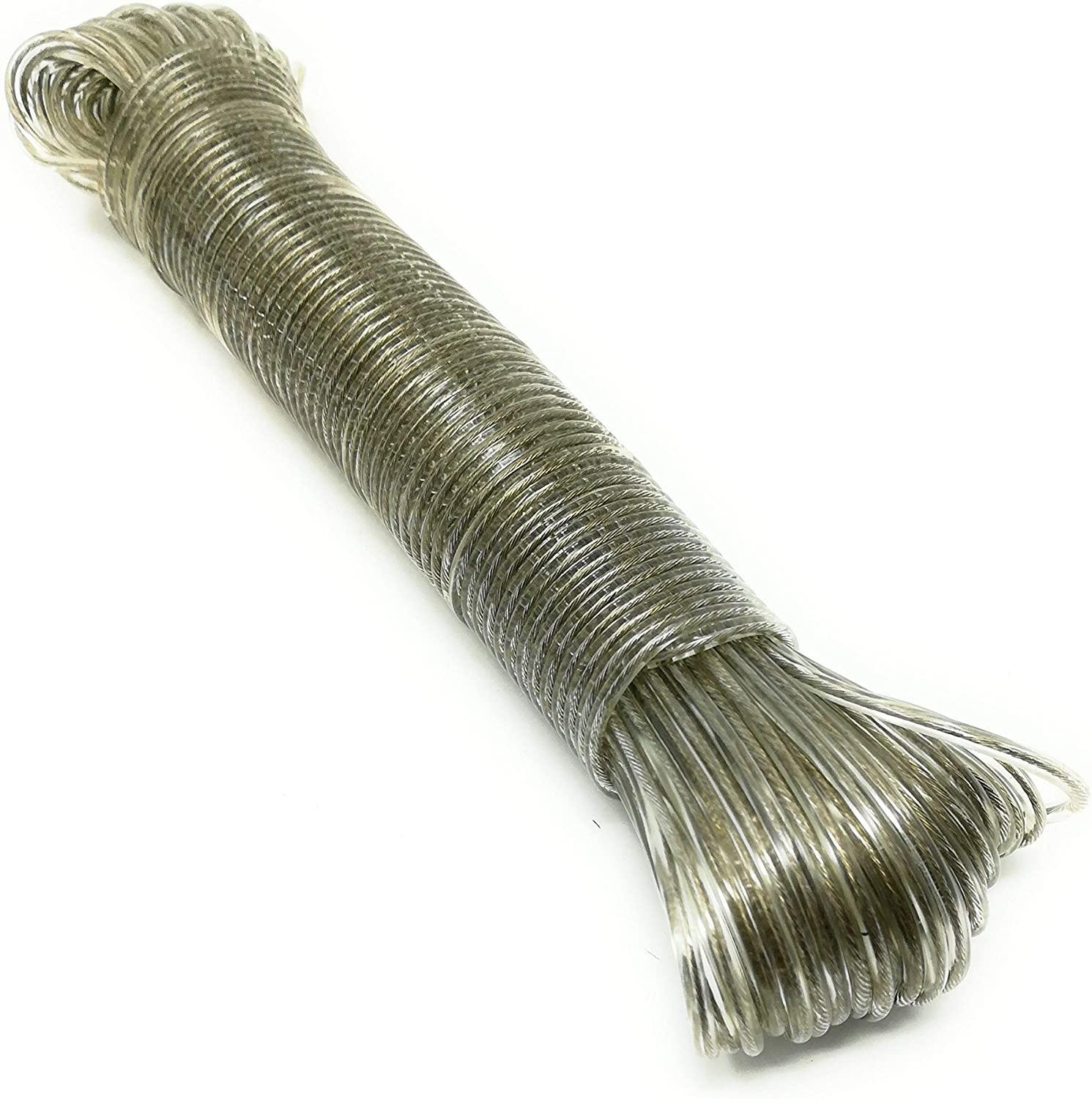 (AGOTADO) HILO ACERO FORRADO VERDE 4MM. 25M.