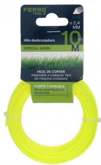 HILO DESBROZADOR TRIANGULO 2,4X10M.