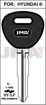 HY5P JMA ACERO PLAST NEGRO LLAVE
