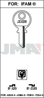 IFD20 JMA B ACERO LLAVE