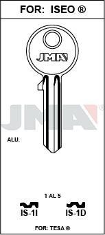 IS1D JMA B ACERO LLAVE