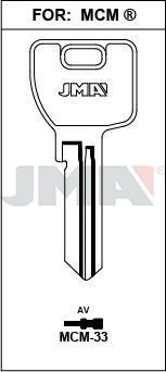 MCM33 JMA B ACERO LLAVE