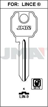LIN9 JMA A ACERO LLAVE