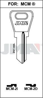 MCM2I JMA A ACERO LLAVE