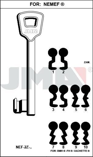 NEF2Z6 JMA GORJA LLAVE