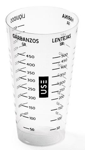 VASO MEDIDOR PLASTICO  600ML.