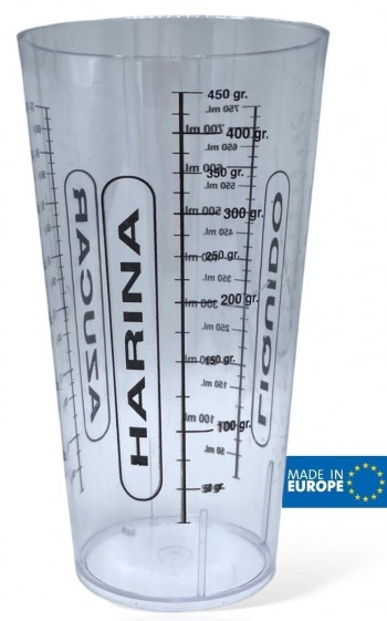 VASO MEDIDOR PLASTICO  750ML.