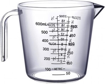 JARRA MEDIDORA GRADUADA 600ML. 192610