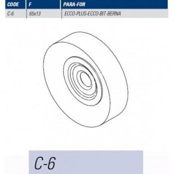 JMA EC-238 C6 CEPILLO 65X13