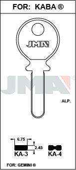 KA4 JMA ALPACA LLAVE