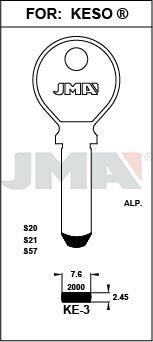 KE3 JMA ALPACA LLAVE