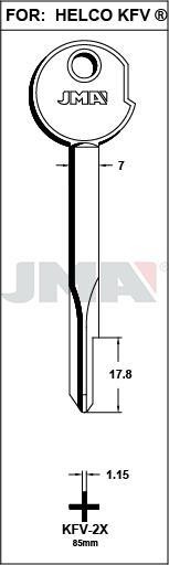 KFV2X JMA CRUCIFORME LLAVE