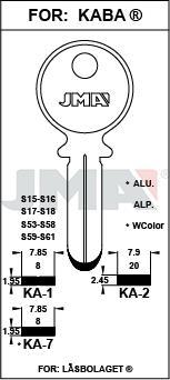KA7 JMA ALPACA LLAVE