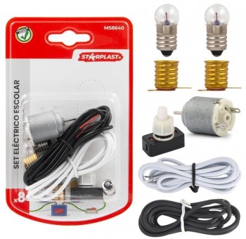 KIT ESCOLAR ELECTRICO CABLE Y MOTOR PA992