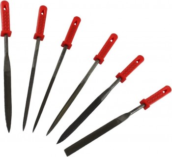 LIMAS SURTIDAS 6 UDES. 5X180MM. BOSSRAM