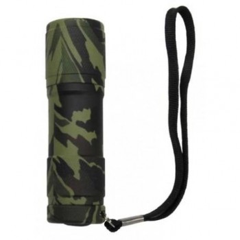 (AGOTADO) LINTERNA ALUM. 9 LED CAMUFLAJE RH029B