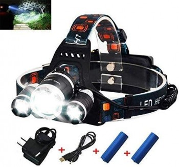 LINTERNA FRONTAL RECARGABLE 3 FOC 600lumens 320033