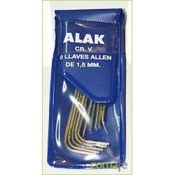 (AGOTADO) LLAVES ALLEN CR/VA -JUEGO 8 P ALAK