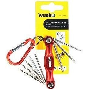 (AGOTADO) LLAVES TORX BICI JUEGO 8P. 230502