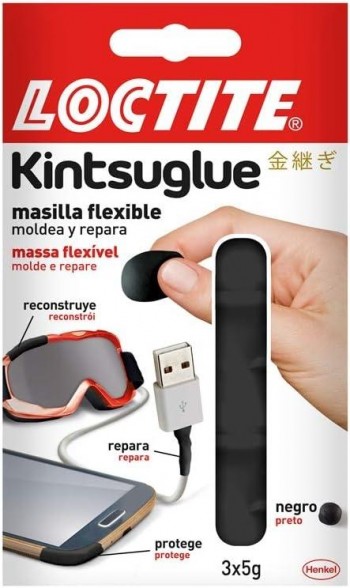 LOCTITE KINTSUGLUE MASILLA NEGRA 3X5G