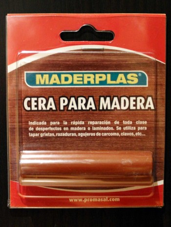 (AGOTADO) MADERPLAS CERA PARA MADERA BLANCO